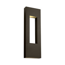 Load image into Gallery viewer, Atlantis Extra Large Outside Area Led Wall Light in Titanium.
