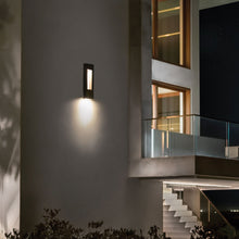 Load image into Gallery viewer, Atlantis Extra Large Outside Area Led Wall Light in Outside Area.
