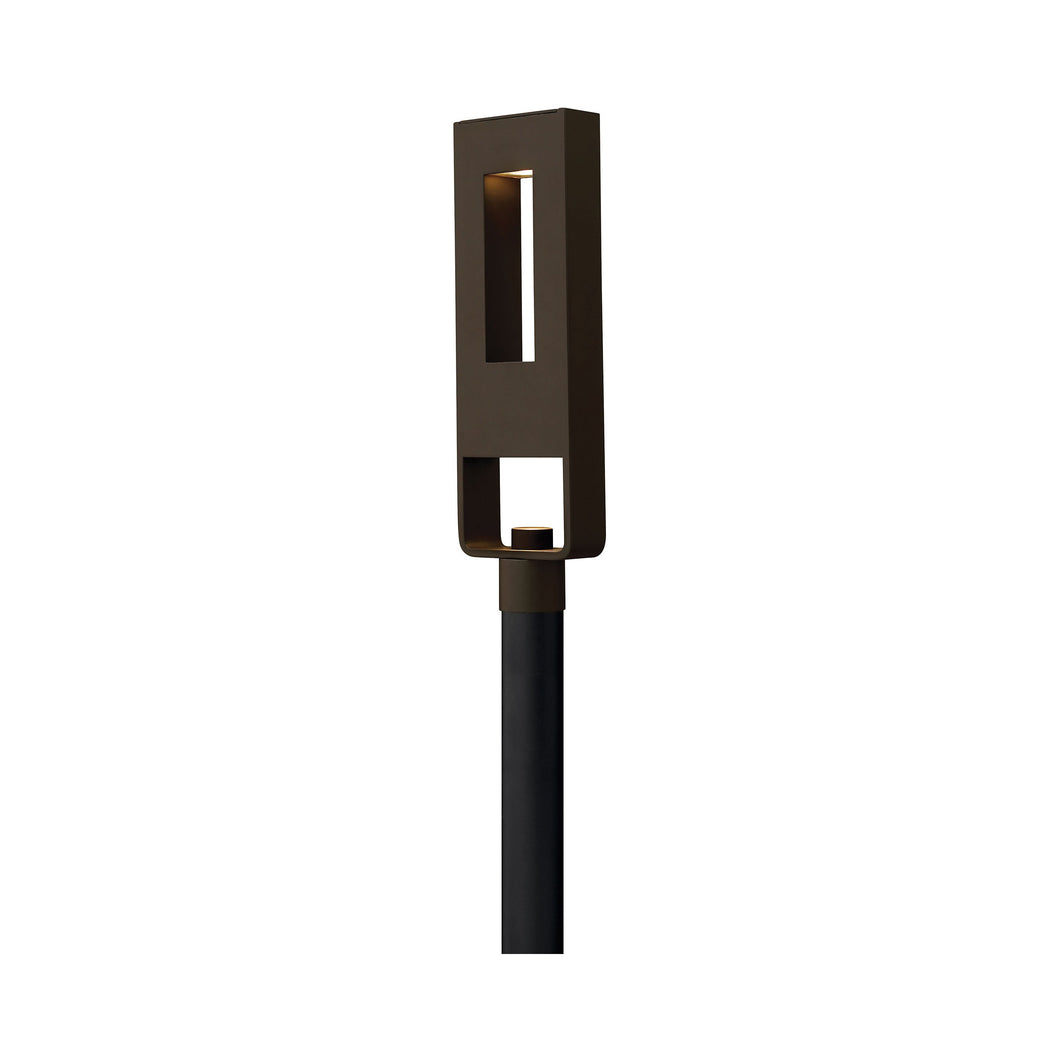 Atlantis Outside Area Led Post Light in Bronze.