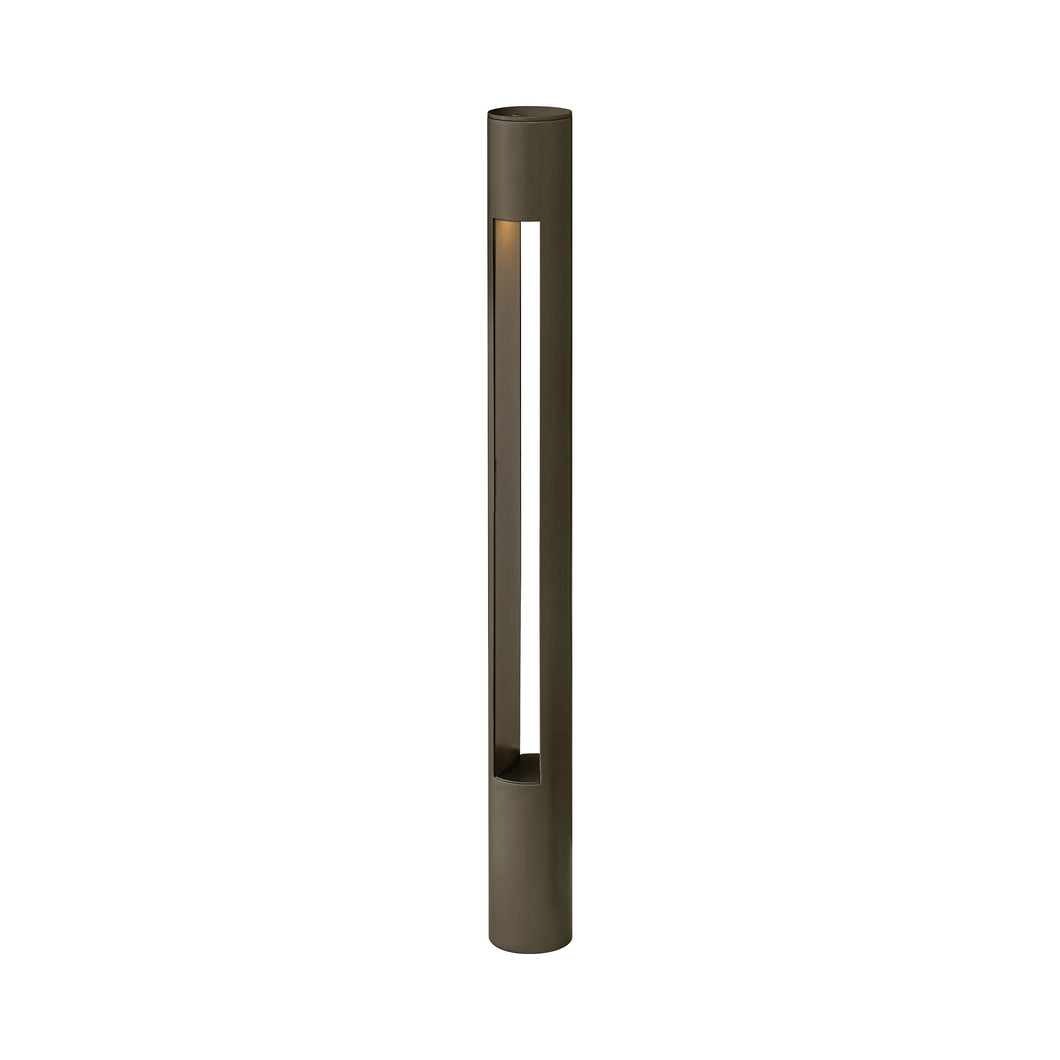 Atlantis Round Bollard in Small/Bronze/Led.