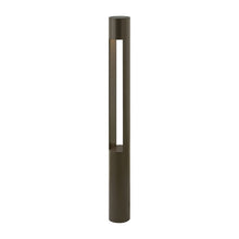 Load image into Gallery viewer, Atlantis Round Bollard in Large/Bronze/incandescent/Led/120V Led.
