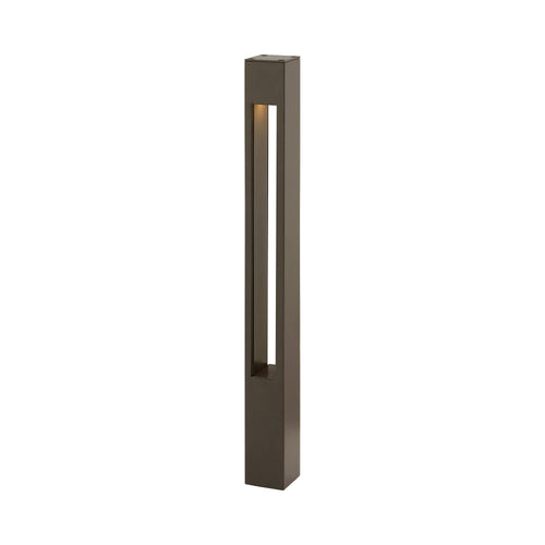 Atlantis Square Bollard in Bronze.