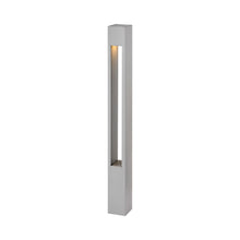 Load image into Gallery viewer, Atlantis Square Bollard in Small/Titanium/Led.
