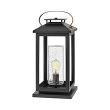 Load image into Gallery viewer, Atwater Outside Area Pier Mount Light in Black.

