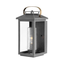 Load image into Gallery viewer, Atwater Outside Area Wall Light in Medium/Ash Bronze.
