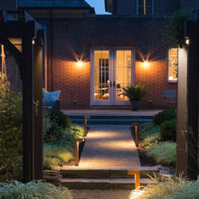 Load image into Gallery viewer, Atwell Outside Area Wall Light in Outside Area.
