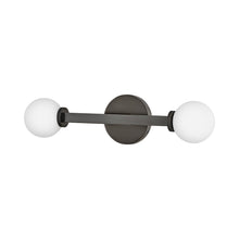 Load image into Gallery viewer, Audrey Vanity Wall Light in Black Oxide (2-Light).
