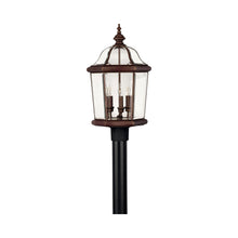 Load image into Gallery viewer, Augusta Outside Area Post Light in Copper Bronze.
