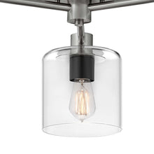 Load image into Gallery viewer, Axel Semi Flush Mount Ceiling Light in Detail.
