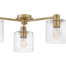 Load image into Gallery viewer, Axel Semi Flush Mount Ceiling Light in Detail.
