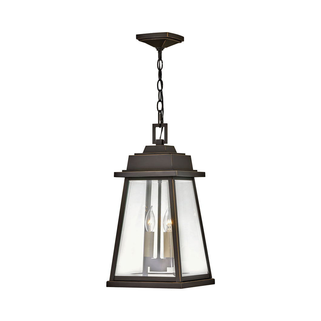 Bainbridge Outside Area Pendant Light in Oil Rubbed Bronze.