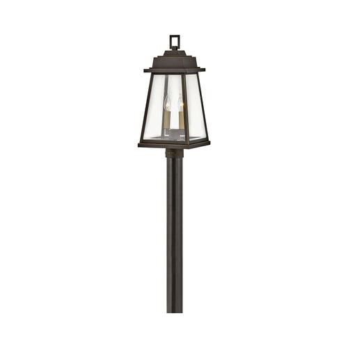 Bainbridge Outside Area Post Light in Oil Rubbed Bronze.