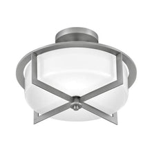 Load image into Gallery viewer, Baxley Semi Flush Mount Ceiling Light in Detail.
