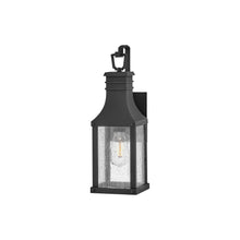 Load image into Gallery viewer, Beacon Outdoor Wall Light in Museum Black (Small).
