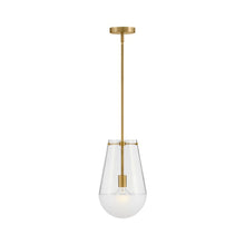 Load image into Gallery viewer, Beck Pendant Light in Lacquered Brass.
