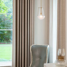 Load image into Gallery viewer, Beck Pendant Light in living room.
