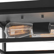 Load image into Gallery viewer, Beckham Outdoor Flush Mount Ceiling Light in Detail.
