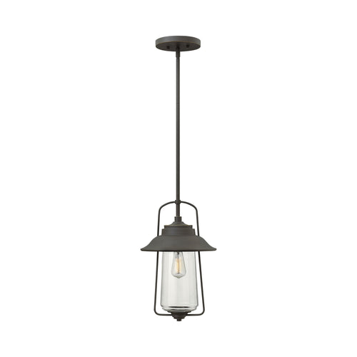 Belden Outside Area Pendant Light in Oil Rubbed Bronze.