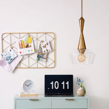 Load image into Gallery viewer, Bette Pendant Light in Office.
