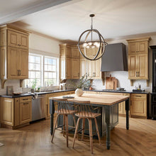 Load image into Gallery viewer, Bodie Chandelier in dining room.
