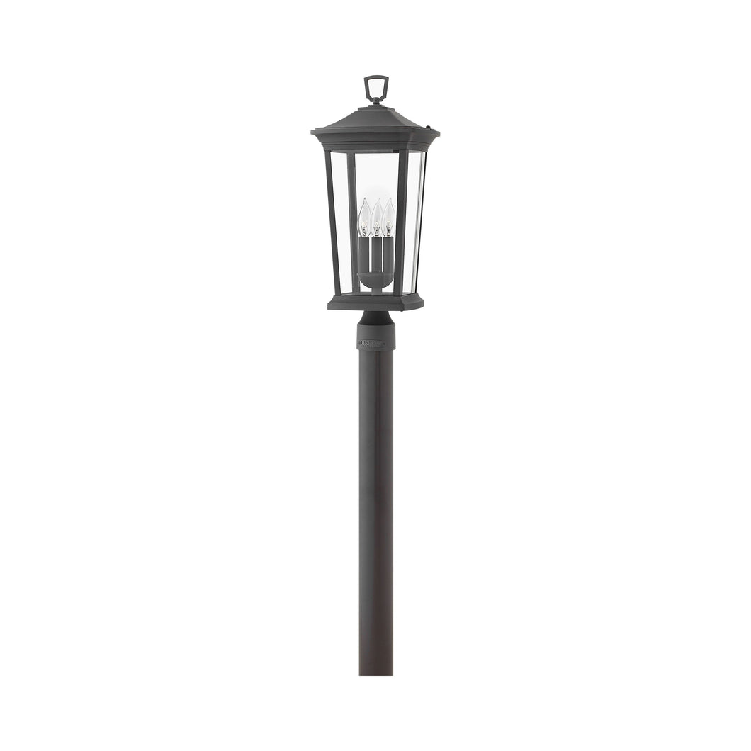 Bromley Outside Area Post Light in Museum Black.