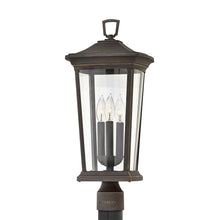 Load image into Gallery viewer, Bromley Outside Area Post Light in Detail.
