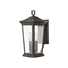 Load image into Gallery viewer, Bromley Outdoor Wall Light in Small/Oil Rubbed Bronze.

