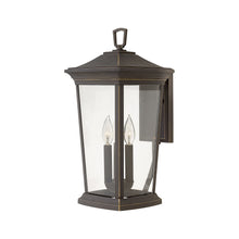 Load image into Gallery viewer, Bromley Outdoor Wall Light in Large/Oil Rubbed Bronze.
