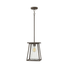 Load image into Gallery viewer, Burke Outside Area Pendant Light in Oil Rubbed Bronze.
