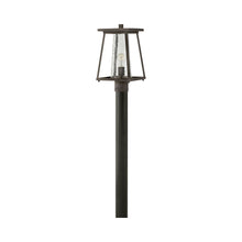 Load image into Gallery viewer, Burke Outside Area Post Light in Oil Rubbed Bronze.
