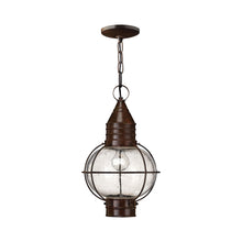 Load image into Gallery viewer, Cape Cod Outdoor Pendant Light in Sienna Bronze.
