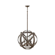 Load image into Gallery viewer, Carson Outside Area Pendant Light in Medium/Vintage Iron.
