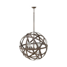 Load image into Gallery viewer, Carson Outside Area Pendant Light in Large/Vintage Iron.
