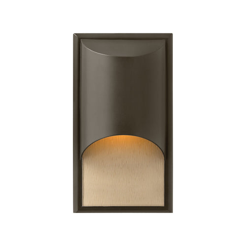 Cascade Outside Area Wall Light in Bronze.