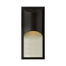 Load image into Gallery viewer, Cascade Outside Area Wall Light in Medium/Satin Black.
