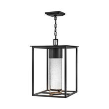 Load image into Gallery viewer, Coen Outdoor Pendant Light in Black.
