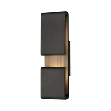 Load image into Gallery viewer, Contour Outside Area Led Wall Light in Large/Black.
