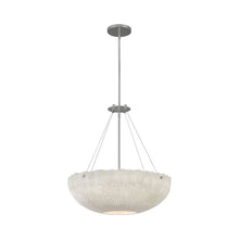 Load image into Gallery viewer, Coral Pendant Light in Shell White.
