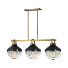 Load image into Gallery viewer, Crew Linear Pendant Light.
