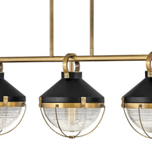 Load image into Gallery viewer, Crew Linear Pendant Light in Detail.
