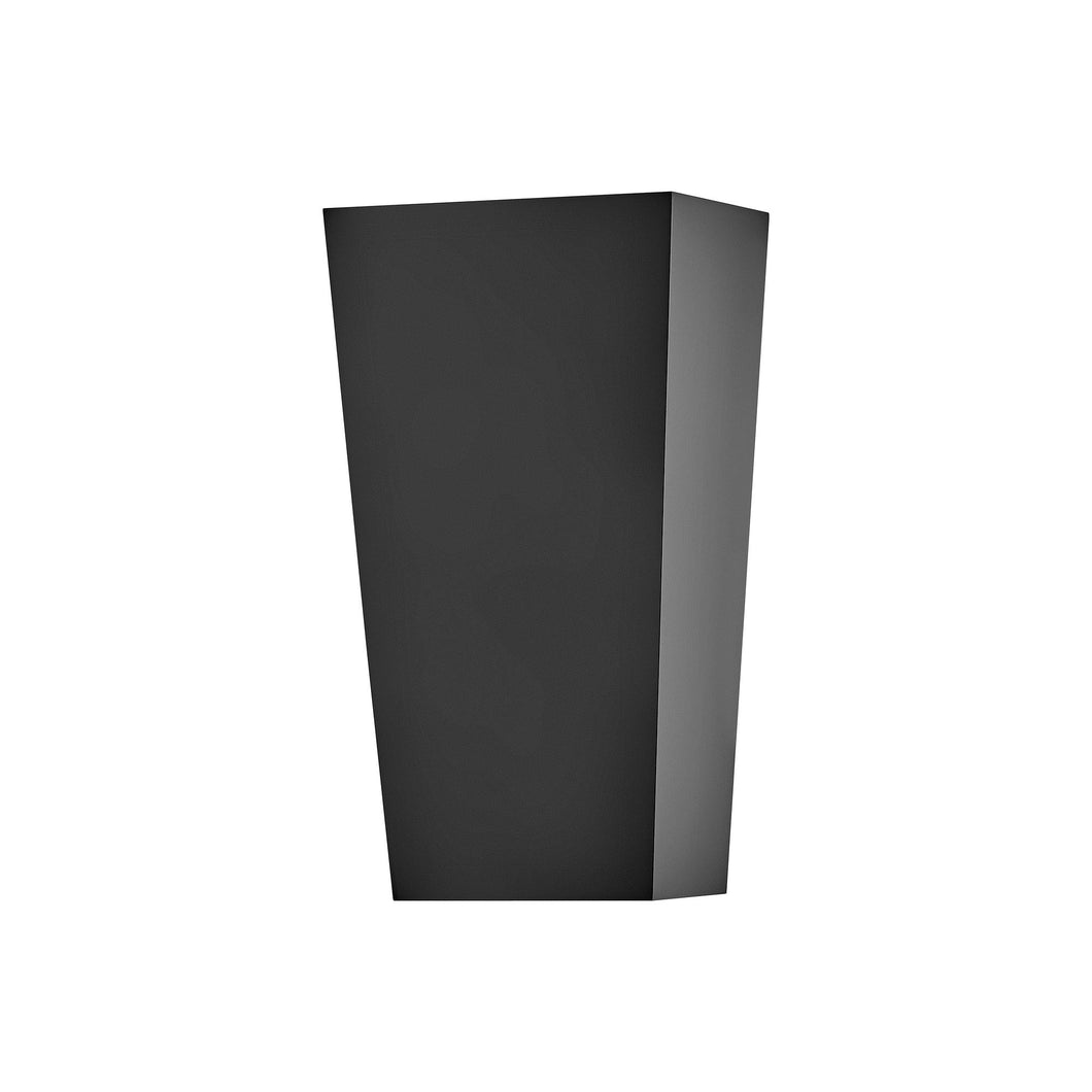Cruz Outdoor Wall Light in Black (Small).