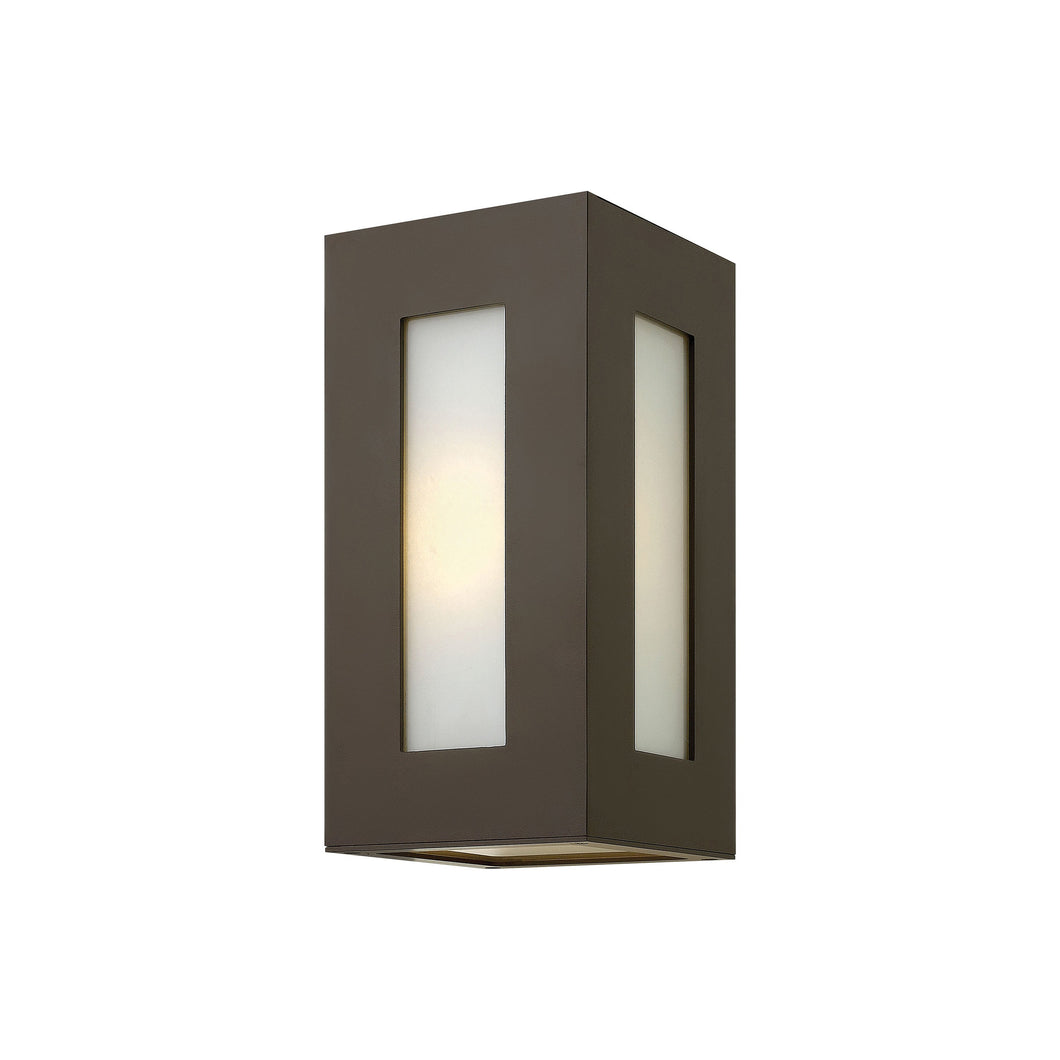 Dorian Outside Area Wall Light in Small.