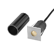 Load image into Gallery viewer, Dot Square Led Step Light in Detail.
