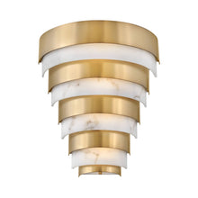 Load image into Gallery viewer, Echelon Led Wall Light in Detail.

