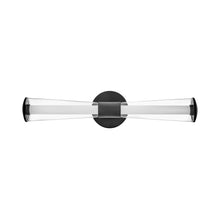 Load image into Gallery viewer, Elin LED Bath Vanity Light in Black.
