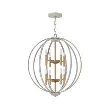 Load image into Gallery viewer, Euclid Chandelier in Small/Cement Gray.
