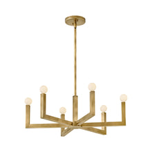 Load image into Gallery viewer, Ezra Chandelier in Black Oxide (27-Inch).
