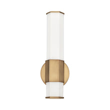 Load image into Gallery viewer, Facet LED Bath Wall Light in Detail.
