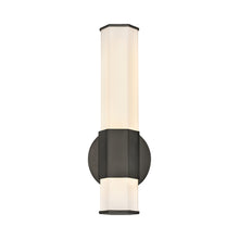 Load image into Gallery viewer, Facet LED Bath Wall Light in Detail.
