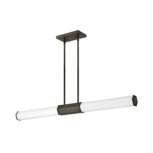 Load image into Gallery viewer, Facet LED Linear Pendant Light in Detail.
